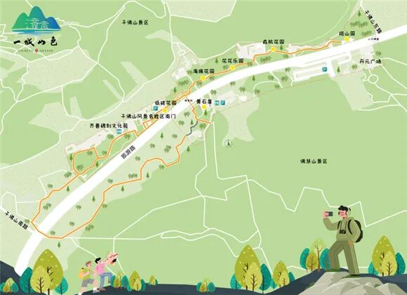 千佛山和佛慧山“牵手”，打通了不止2.2公里